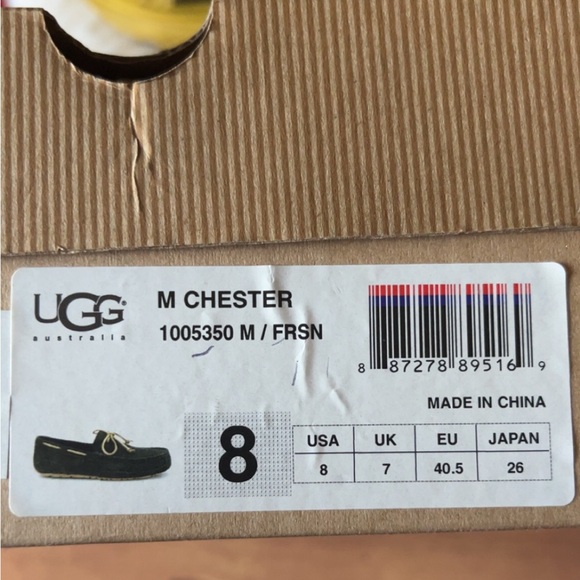 UGG Australia Chester Forst Green Men's Casual Loafer Shoes - Picture 11 of 11